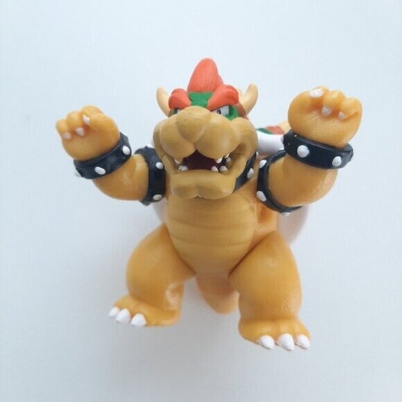 Jakks Super Mario World of Nintendo Bowser and Goomba Figures - Picture 7 of 11